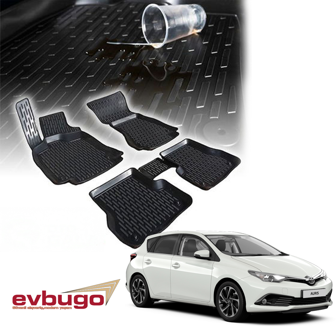 3D PASPAS SİYAH TOYOTA AURIS 2007--2013